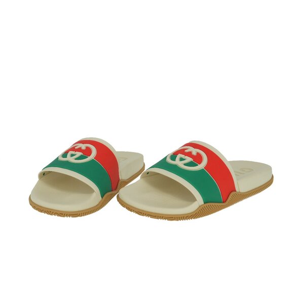 Gucci Women's Interlocking G Slide Sandals - Picture 2 of 8